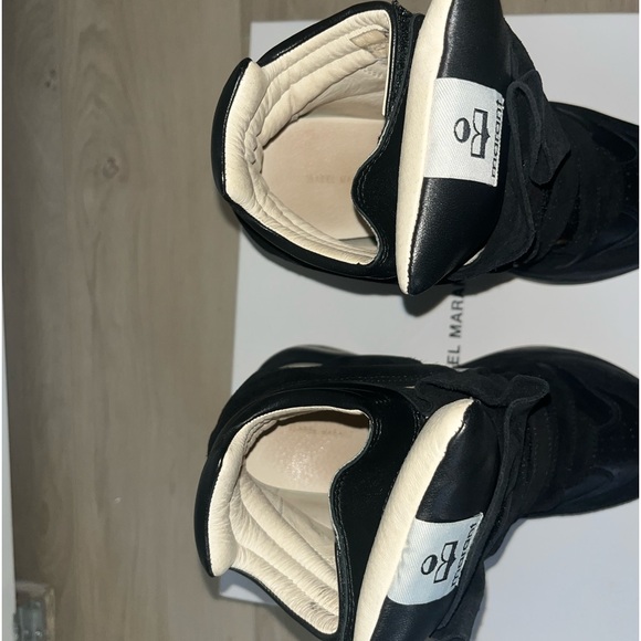 COPY - Isabel Marant Wedges Sneaker Black - Picture 3 of 7